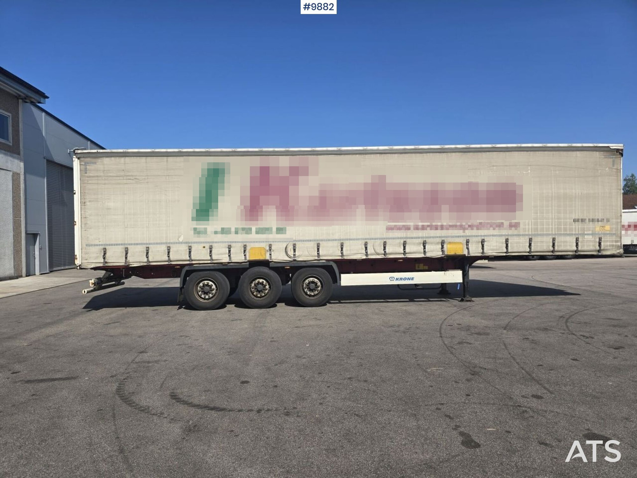 Krone trailer - Tentinė puspriekabė: foto 2 Krone trailer - Tentinė puspriekabė: foto 2