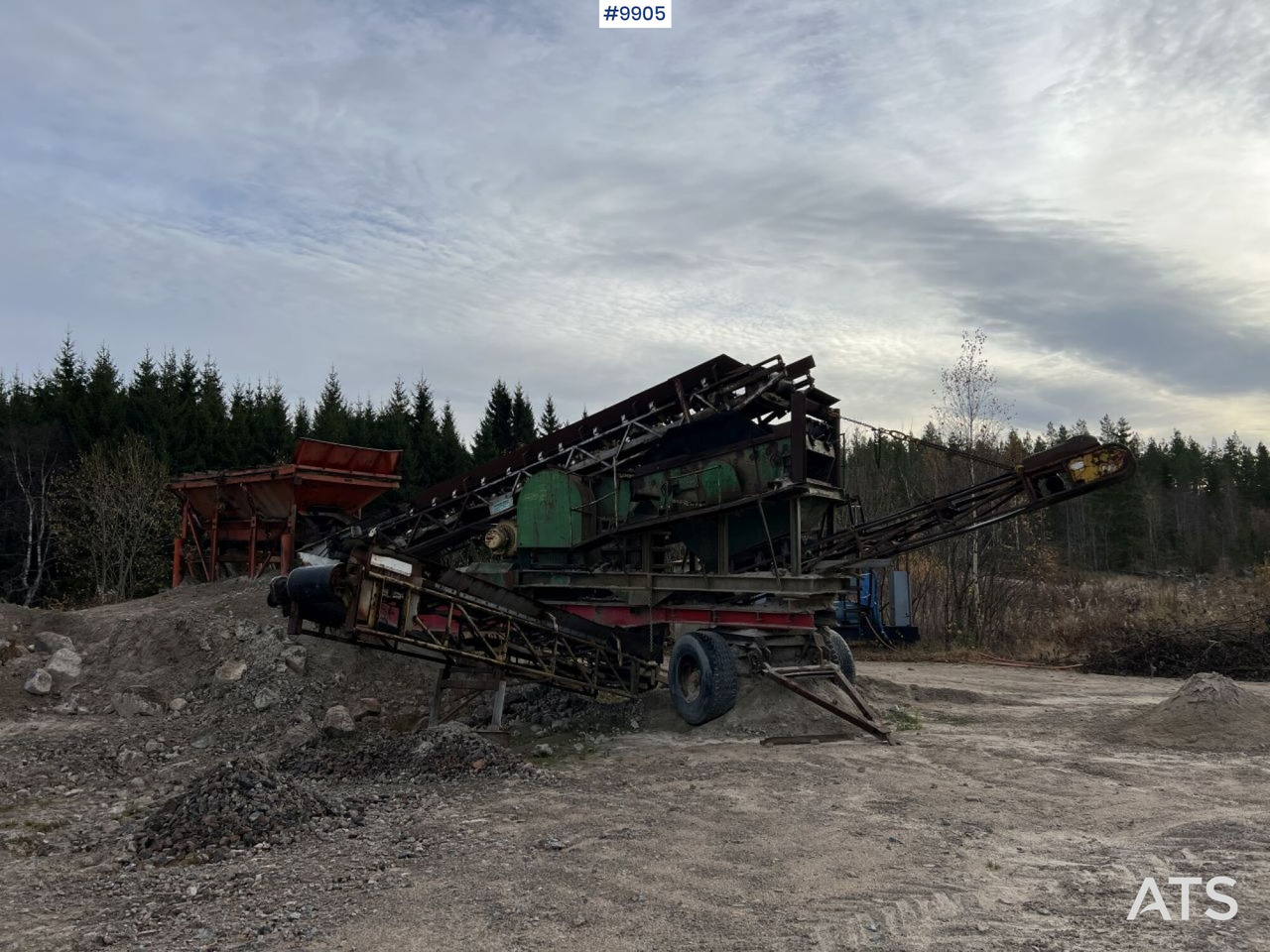 Mobile crushing plant - Svedala Arbrå 6030 - Mobilus trupintuvas: foto 4 Mobile crushing plant - Svedala Arbrå 6030 - Mobilus trupintuvas: foto 4