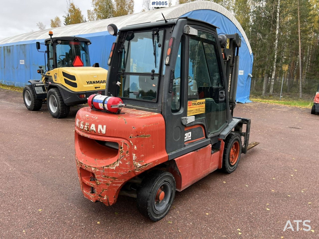 Nissan FGD02A300 Counterbalance Forklift (VIDEO) - Dyzelinis krautuvas: foto 4 Nissan FGD02A300 Counterbalance Forklift (VIDEO) - Dyzelinis krautuvas: foto 4
