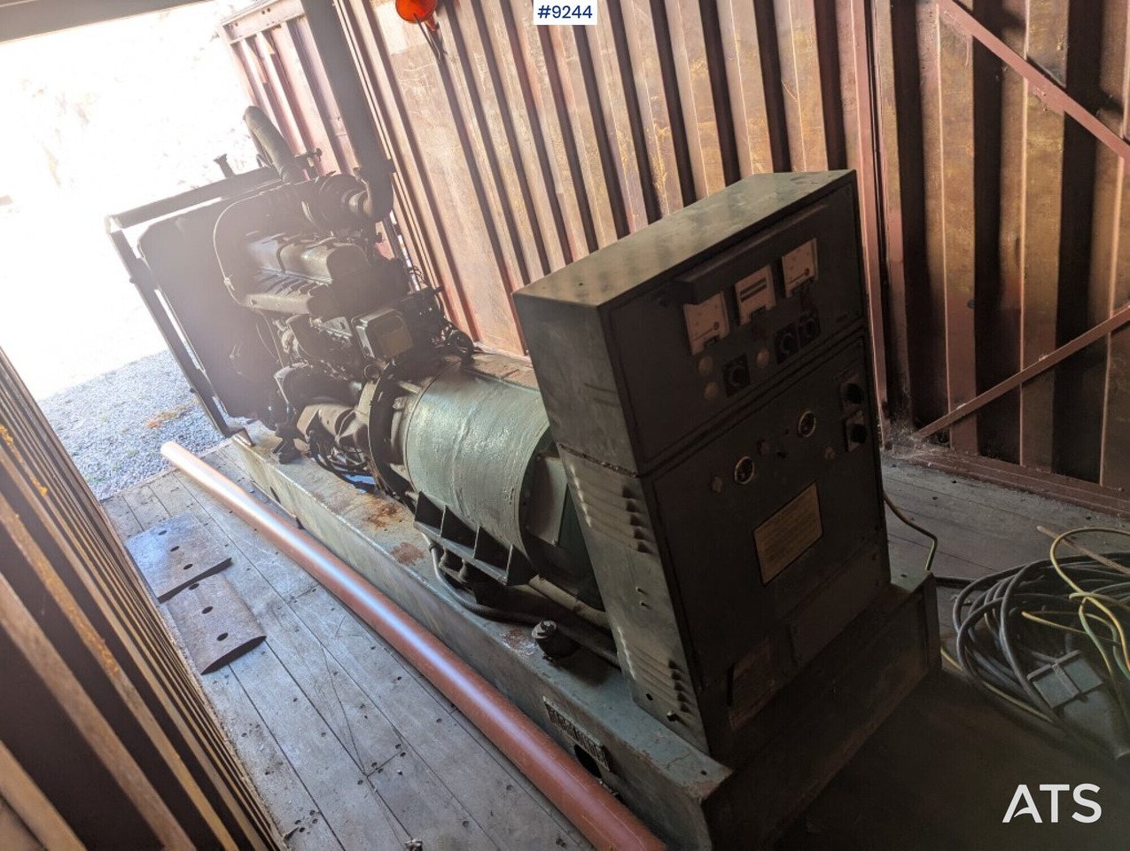 Power station in container, Scania engine and Hagglunds generator - Elektrinis generatorius: foto 3 Power station in container, Scania engine and Hagglunds generator - Elektrinis generatorius: foto 3