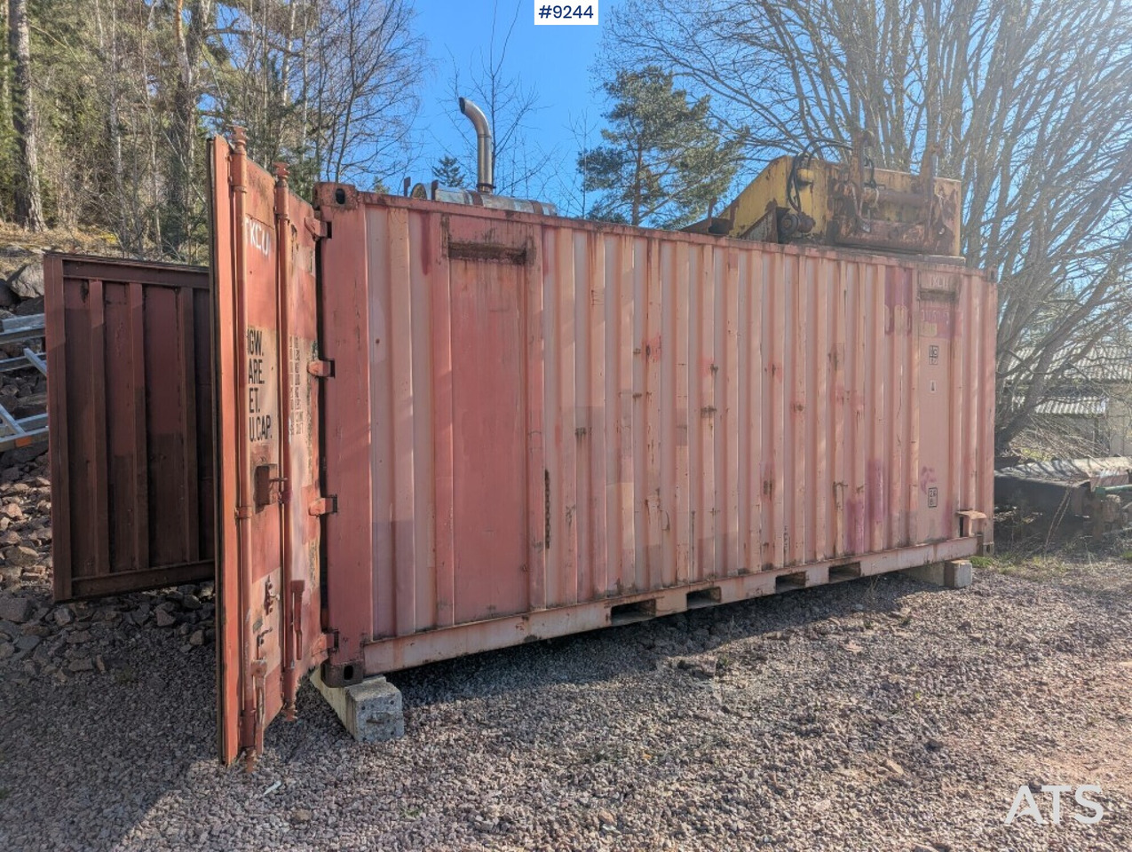 Power station in container, Scania engine and Hagglunds generator - Elektrinis generatorius: foto 5 Power station in container, Scania engine and Hagglunds generator - Elektrinis generatorius: foto 5