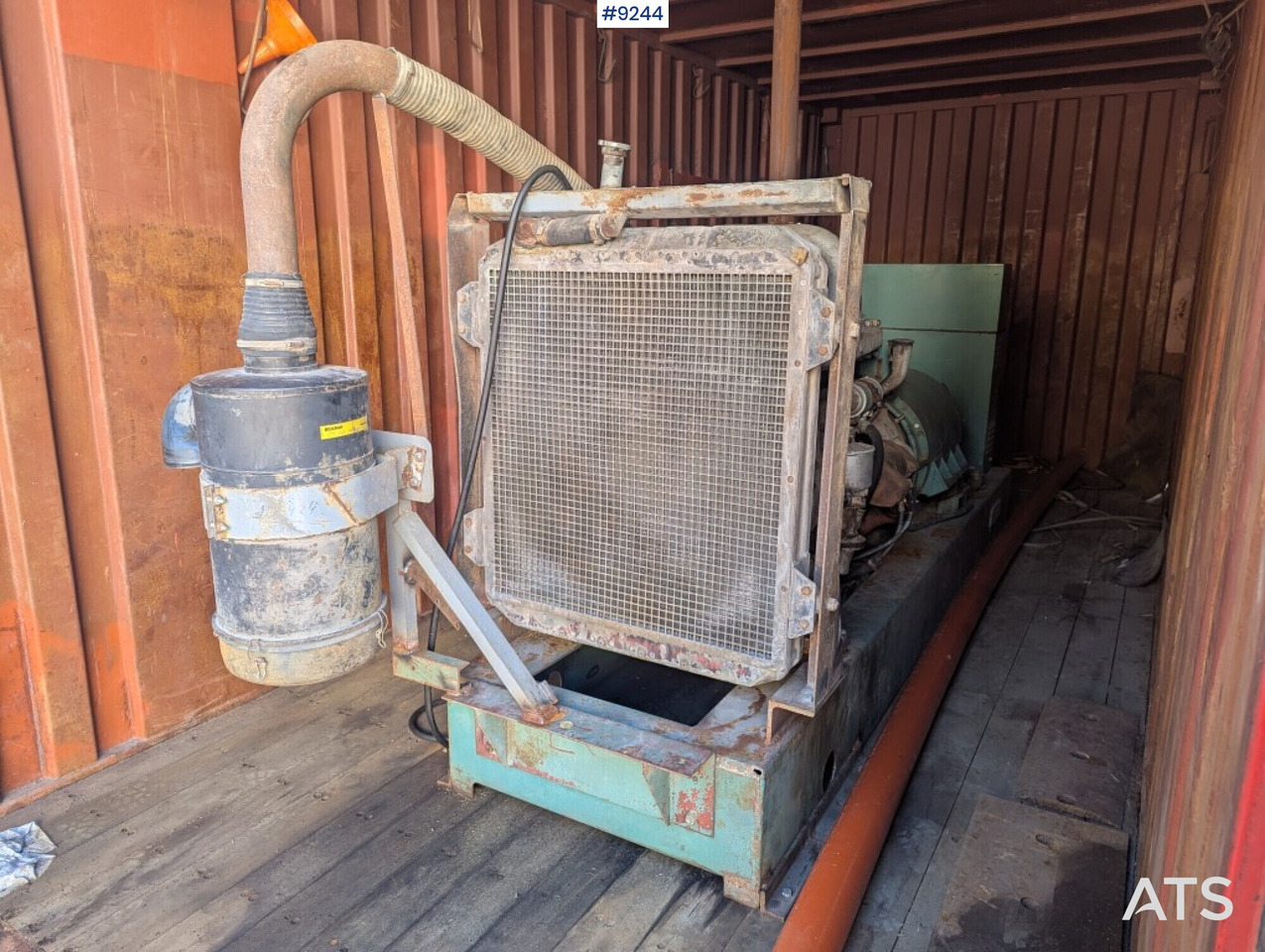 Power station in container, Scania engine and Hagglunds generator - Elektrinis generatorius: foto 1 Power station in container, Scania engine and Hagglunds generator - Elektrinis generatorius: foto 1