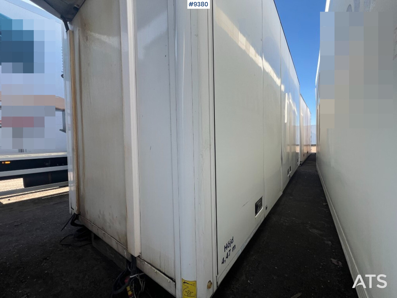 Refrigerated trailer cabinet Ekeri - Kėbulas - refrižeratorius: foto 3 Refrigerated trailer cabinet Ekeri - Kėbulas - refrižeratorius: foto 3
