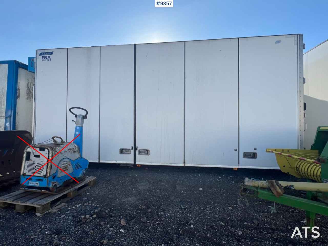 Refrigerated trailer cabinet Närko - Kėbulas - refrižeratorius: foto 2 Refrigerated trailer cabinet Närko - Kėbulas - refrižeratorius: foto 2