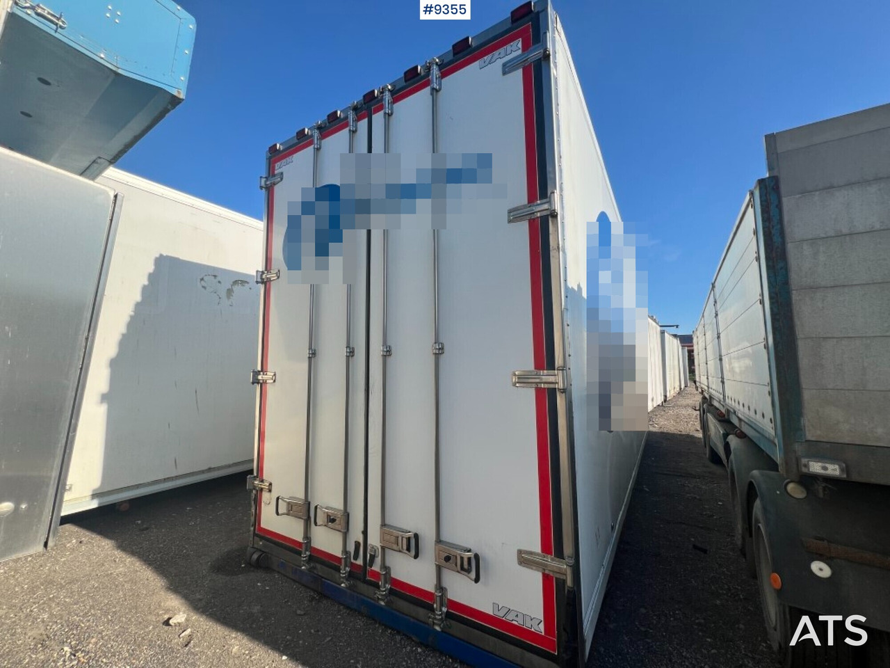 Refrigerated trailer cabinet VAK - Kėbulas - refrižeratorius: foto 1 Refrigerated trailer cabinet VAK - Kėbulas - refrižeratorius: foto 1
