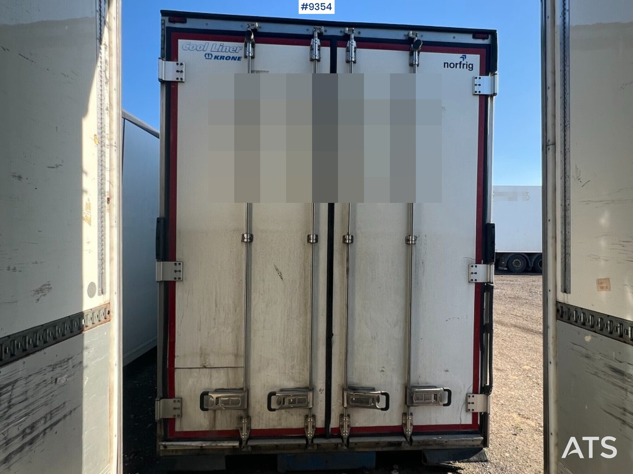 Refrigerated trailer cabinets- KRONE - Kėbulas - refrižeratorius: foto 2 Refrigerated trailer cabinets- KRONE - Kėbulas - refrižeratorius: foto 2