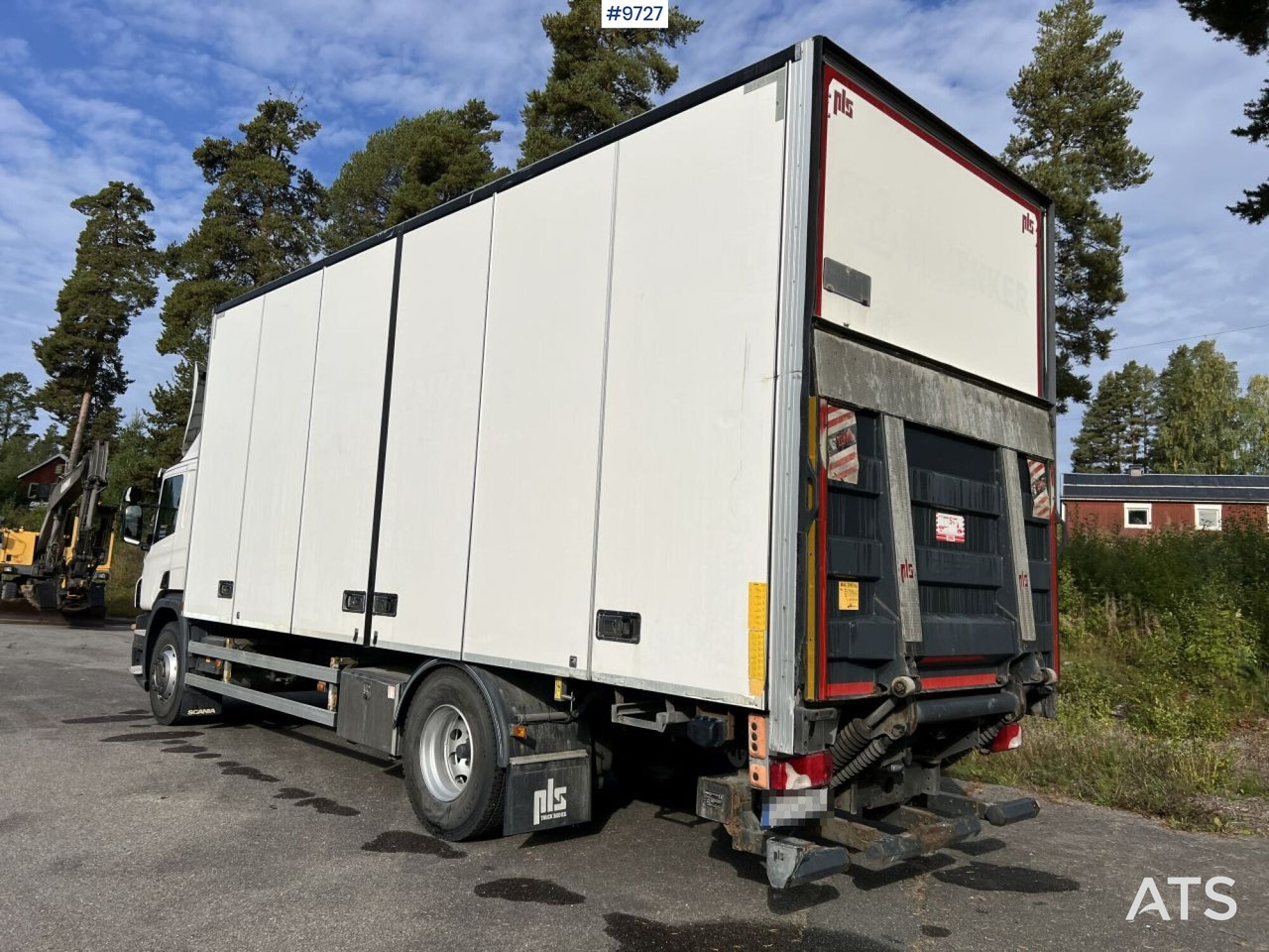 SCANIA P280 Box truck with tail lift - Furgonas sunkvežimis: foto 4 SCANIA P280 Box truck with tail lift - Furgonas sunkvežimis: foto 4