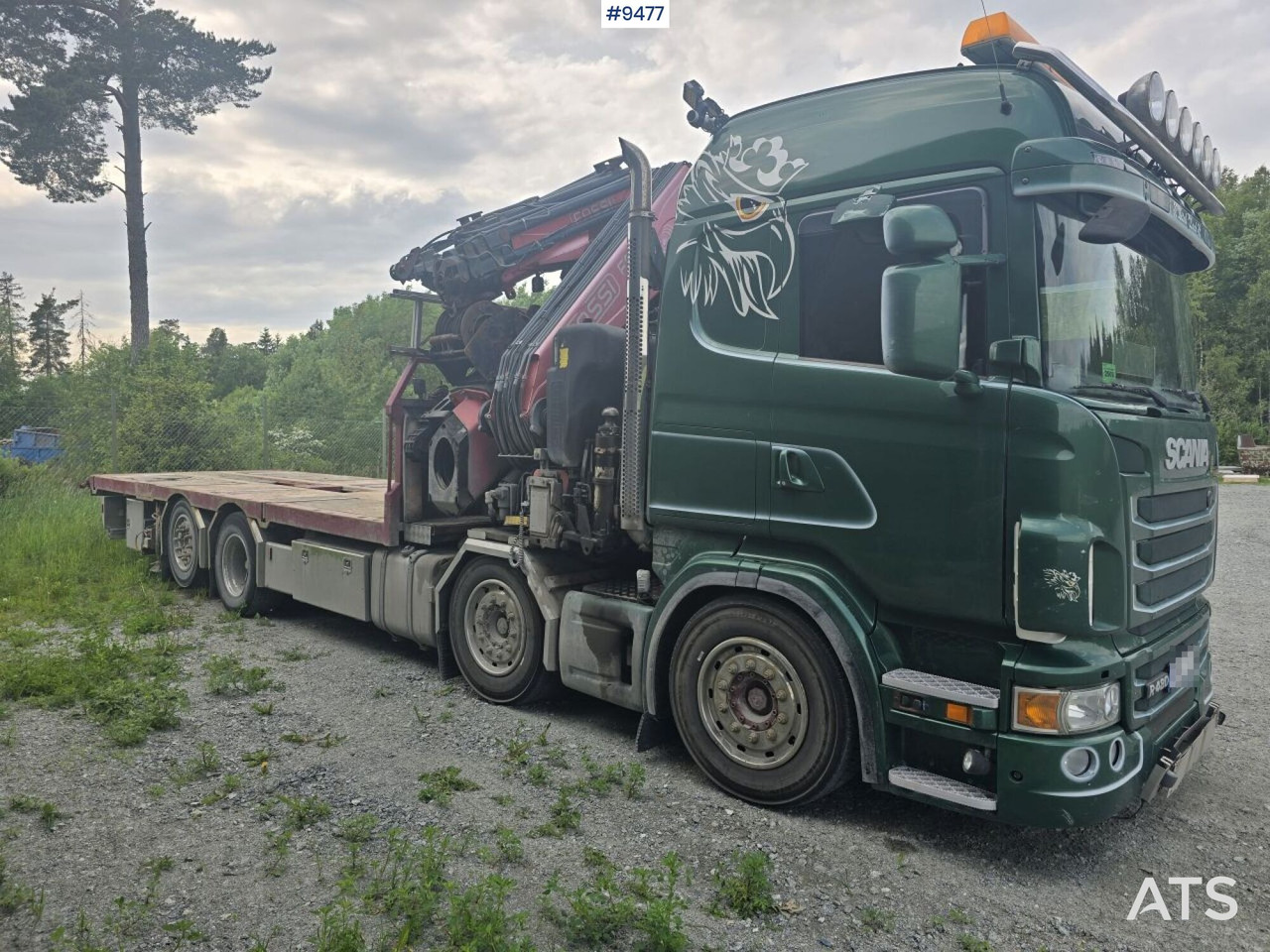 Scania Crane Truck Fassi F950XP and Trailer - Sunkvežimis su kranu: foto 2 Scania Crane Truck Fassi F950XP and Trailer - Sunkvežimis su kranu: foto 2