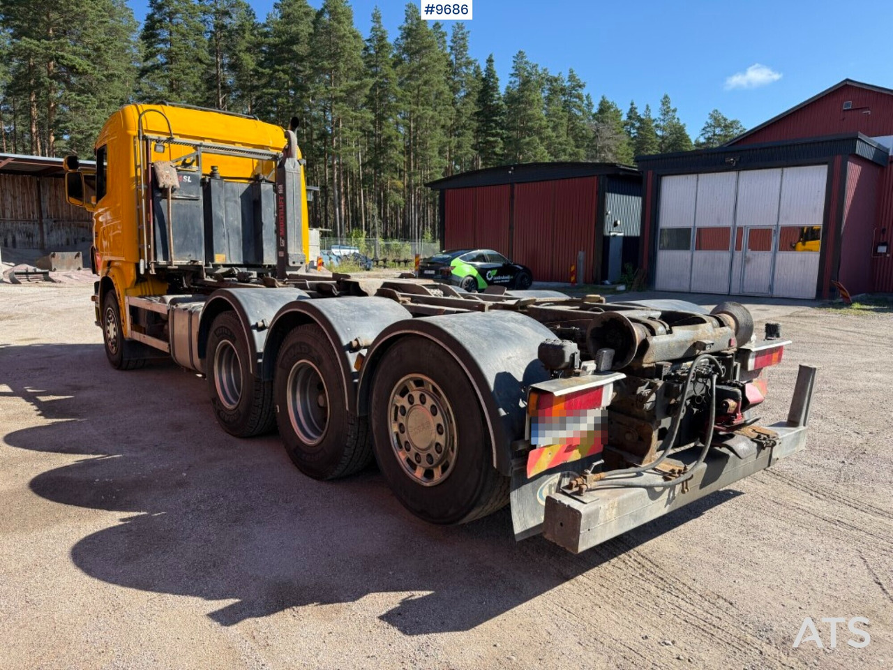 Scania G440 8X4 Lastväxlare plog och saltutrustad Rep.objekt - Hook-lift sunkvežimis: foto 3 Scania G440 8X4 Lastväxlare plog och saltutrustad Rep.objekt - Hook-lift sunkvežimis: foto 3