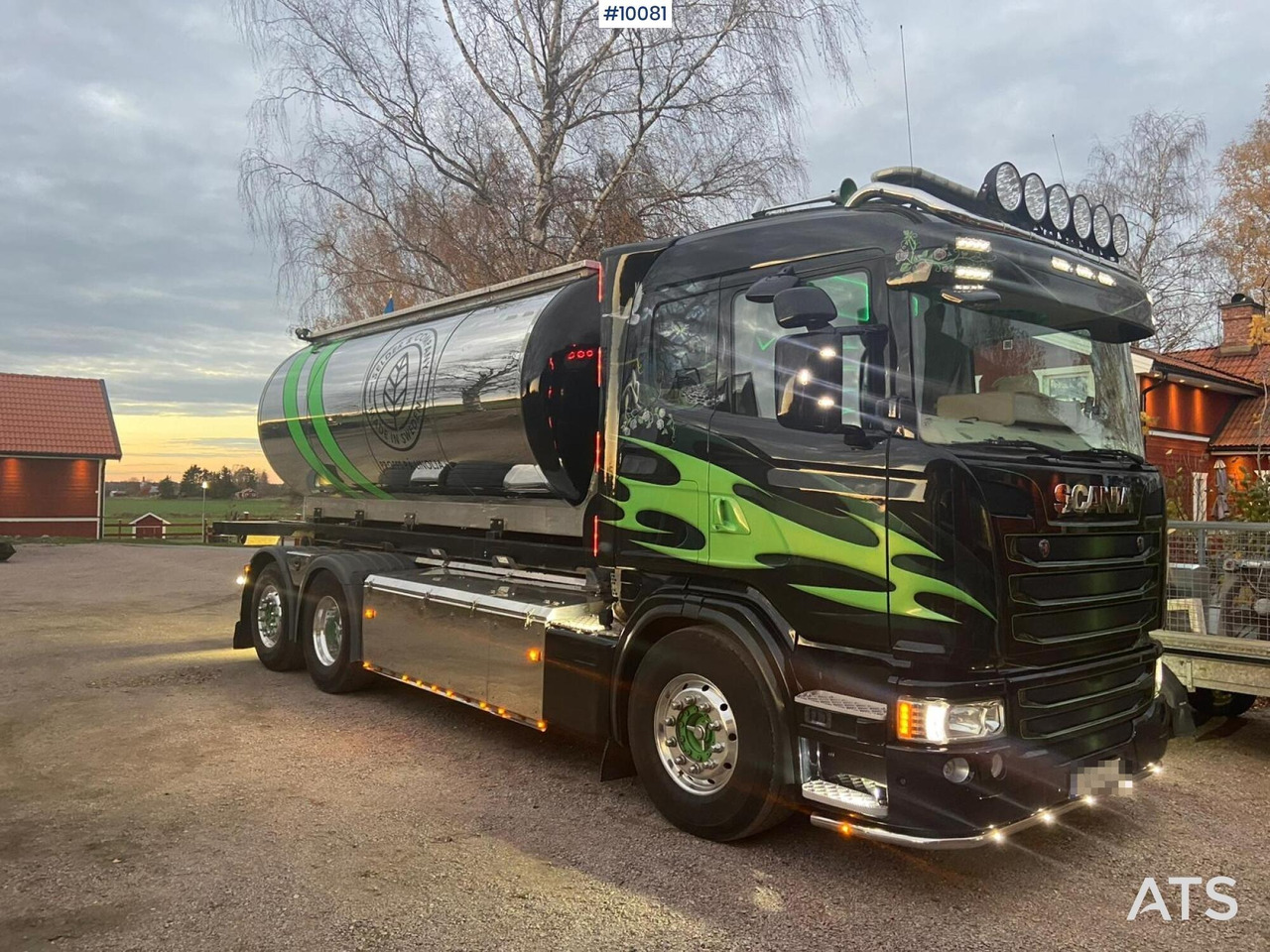 Scania G450 Hooklift Truck with tank body and tank trailer - Autocisterna: foto 1 Scania G450 Hooklift Truck with tank body and tank trailer - Autocisterna: foto 1