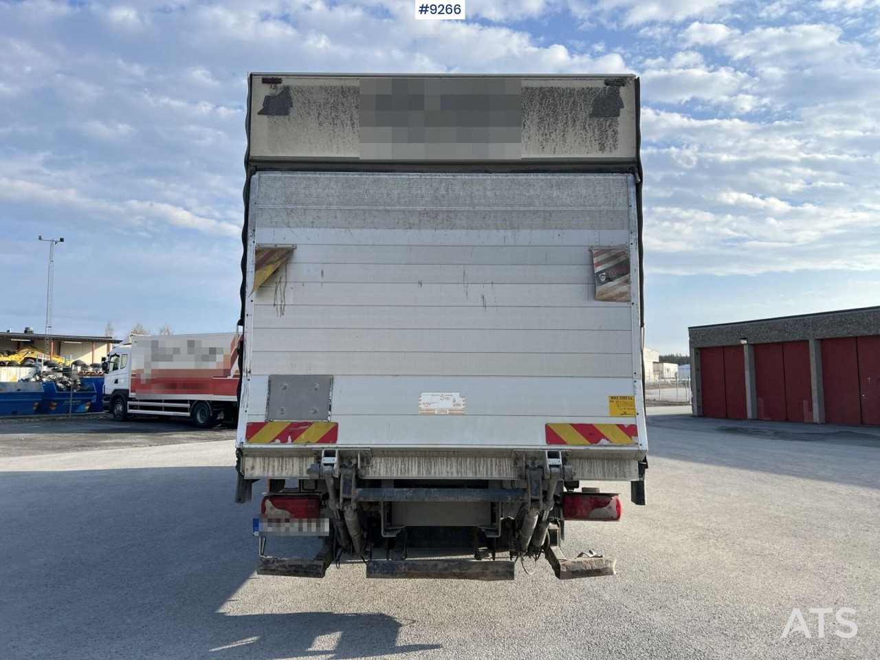 Furgonas sunkvežimis Scania P280 Van with tailgate lift: foto 10