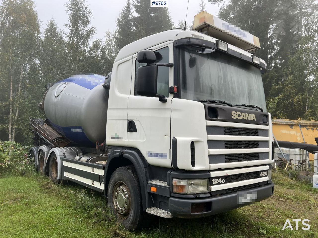 Scania R124 Tridem Concrete Truck - Betonvežis: foto 2 Scania R124 Tridem Concrete Truck - Betonvežis: foto 2