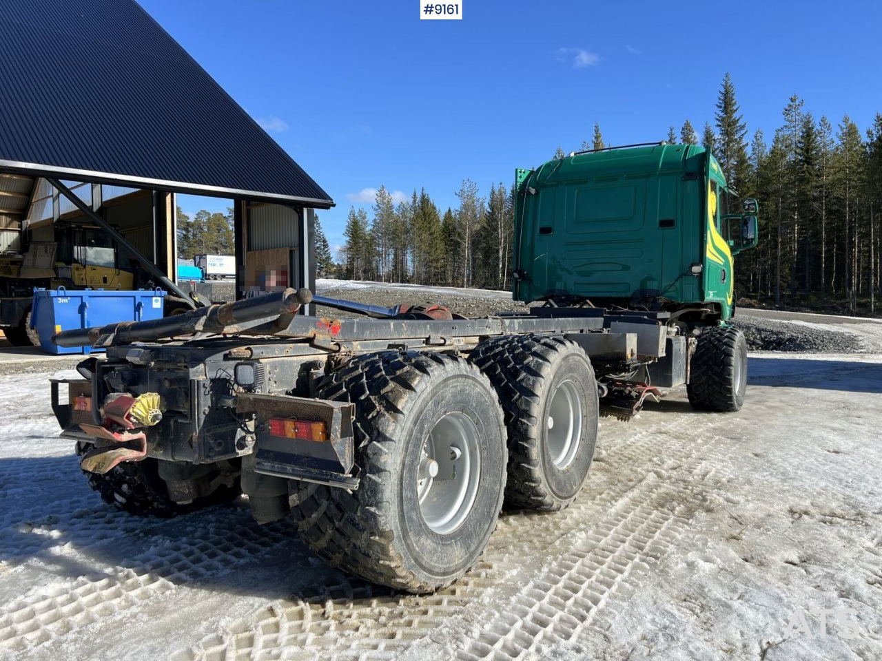 Scania R124 with cameleont quick lock, underbite and plow attachments - Važiuoklės sunkvežimis: foto 4 Scania R124 with cameleont quick lock, underbite and plow attachments - Važiuoklės sunkvežimis: foto 4