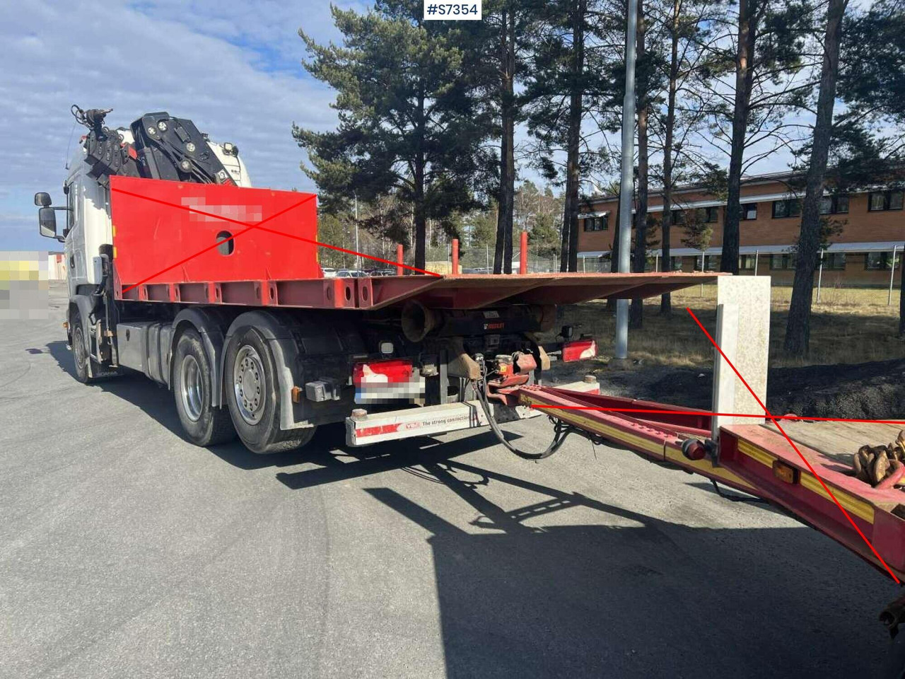 Scania R410 LB 6x2 Crane truck with Hiab crane and multilift axle - Hook-lift sunkvežimis, Sunkvežimis su kranu: foto 3 Scania R410 LB 6x2 Crane truck with Hiab crane and multilift axle - Hook-lift sunkvežimis, Sunkvežimis su kranu: foto 3