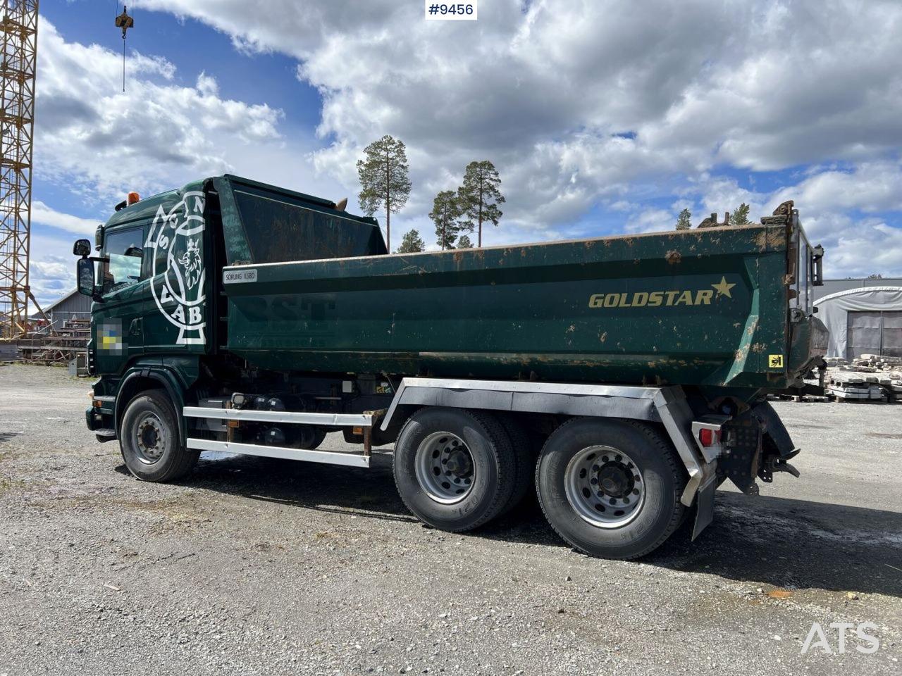 Savivartis sunkvežimis Scania R500 tipper truck (VIDEO): foto 10