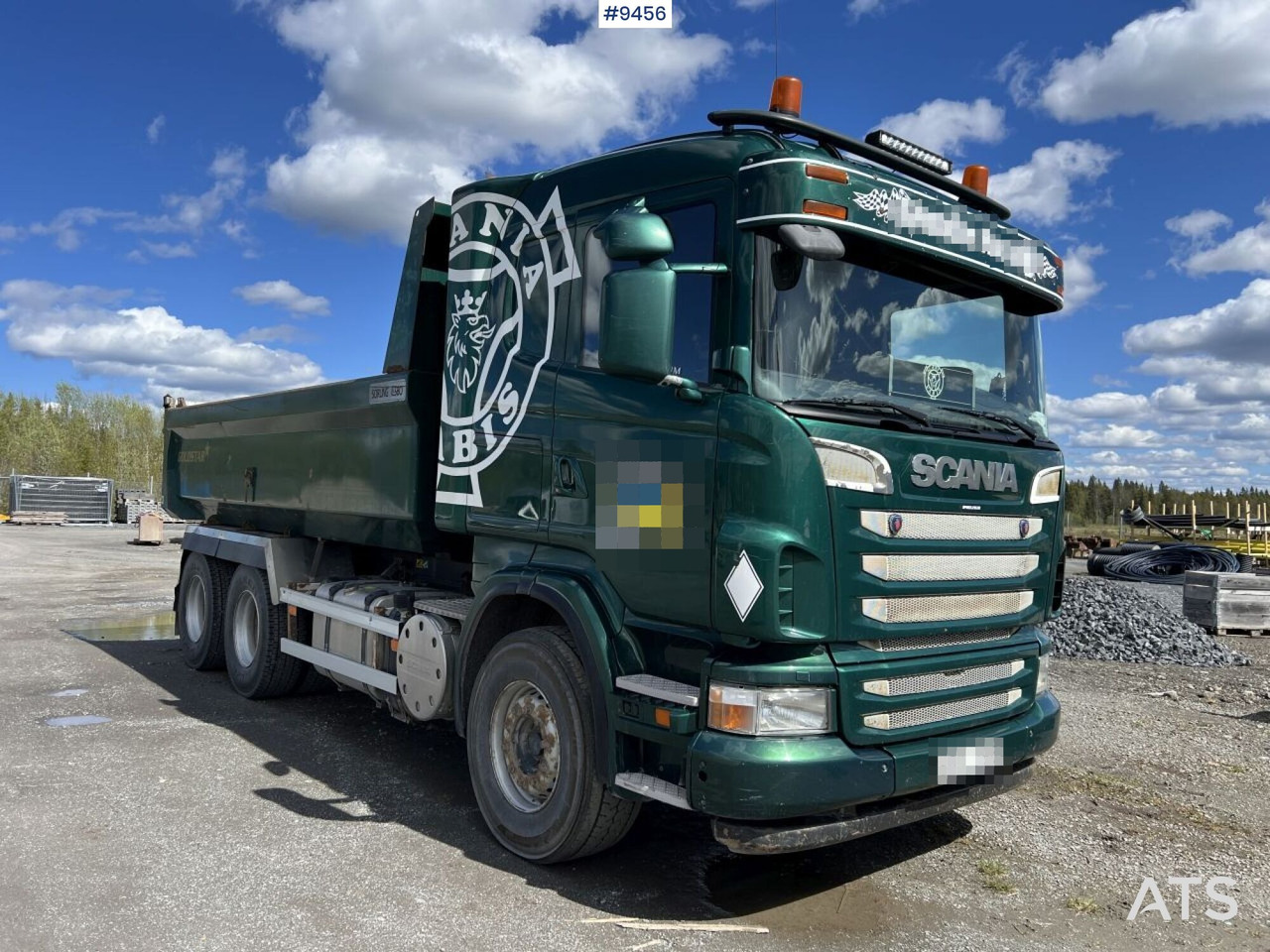 Savivartis sunkvežimis Scania R500 tipper truck (VIDEO): foto 7