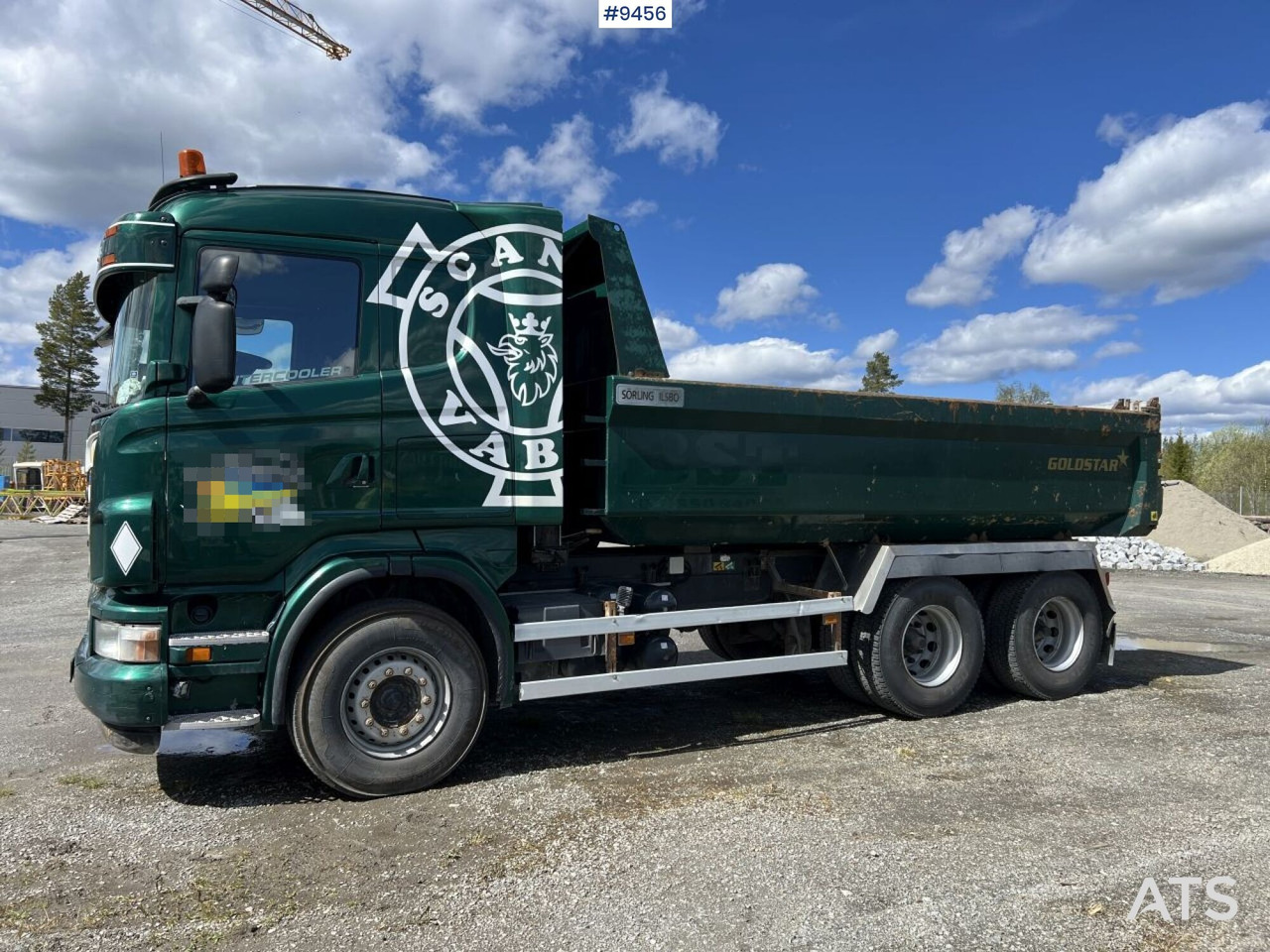 Savivartis sunkvežimis Scania R500 tipper truck (VIDEO): foto 12
