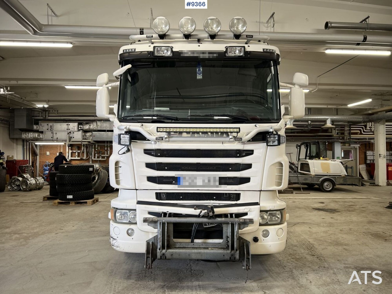 Scania R560 with laxo lock and plow equipment - Savivartis sunkvežimis: foto 4 Scania R560 with laxo lock and plow equipment - Savivartis sunkvežimis: foto 4