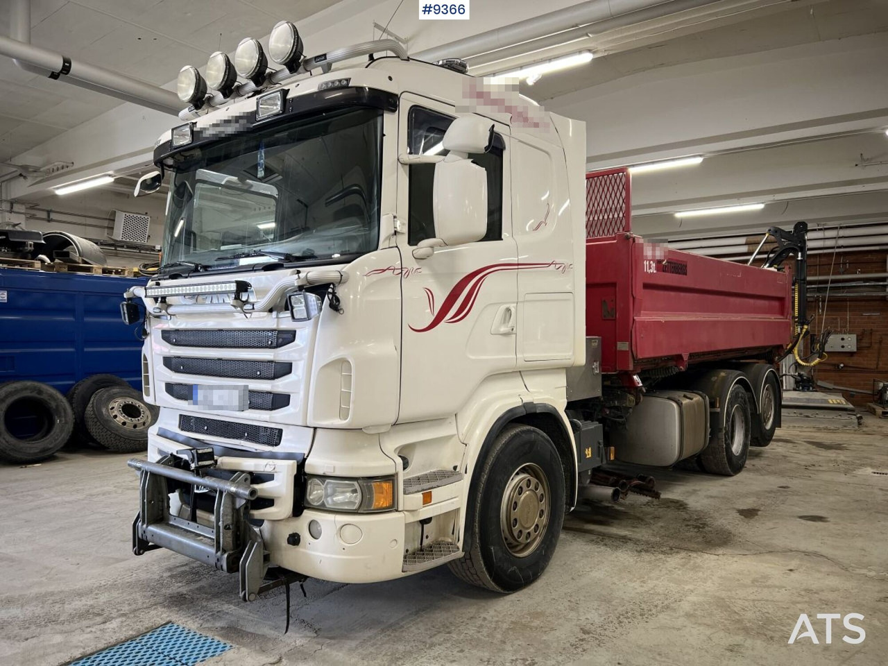 Scania R560 with laxo lock and plow equipment - Savivartis sunkvežimis: foto 1 Scania R560 with laxo lock and plow equipment - Savivartis sunkvežimis: foto 1
