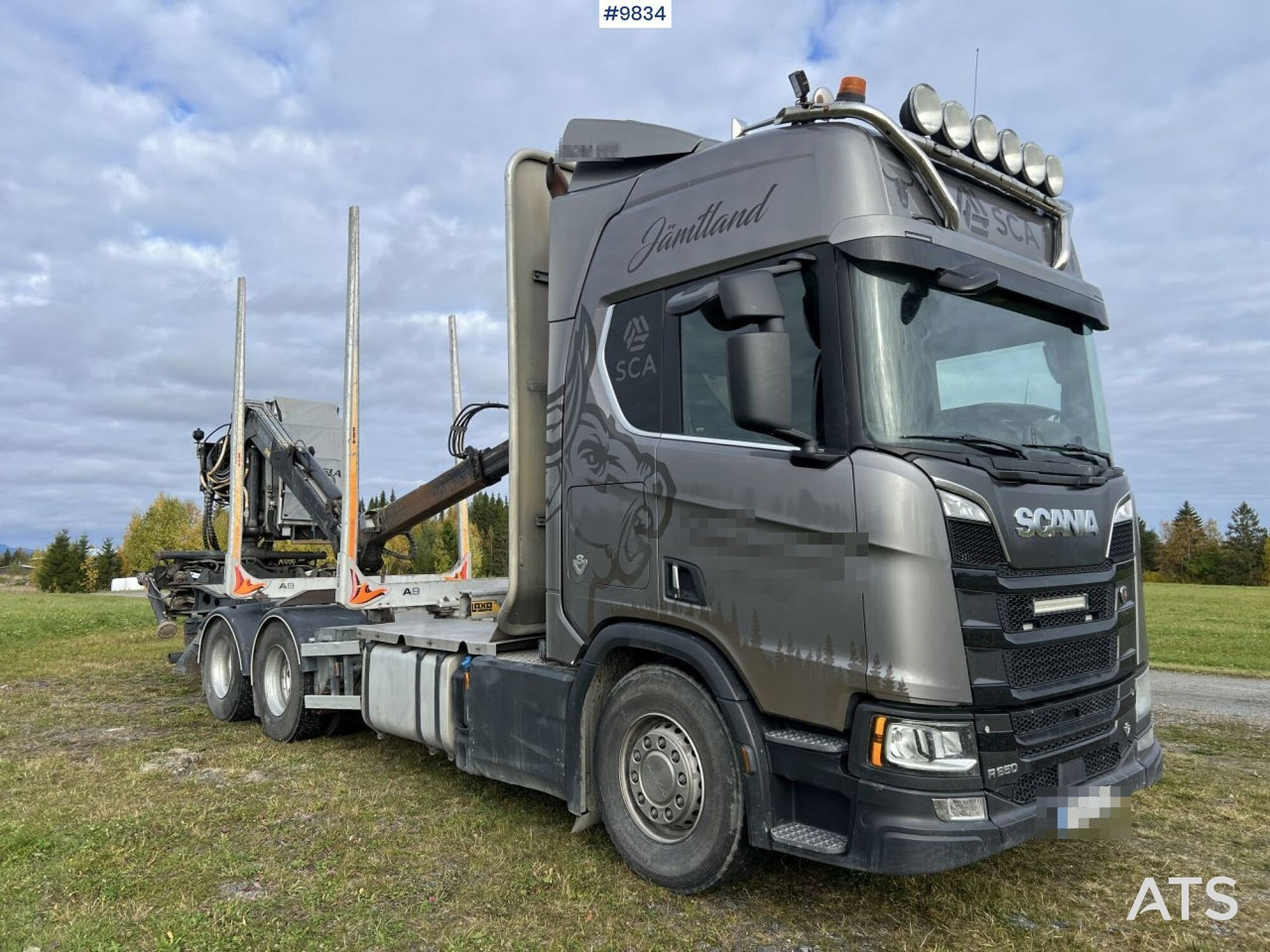 Scania R650 Timber truck with Kesla crane - Miškovežis, Sunkvežimis su kranu: foto 4 Scania R650 Timber truck with Kesla crane - Miškovežis, Sunkvežimis su kranu: foto 4
