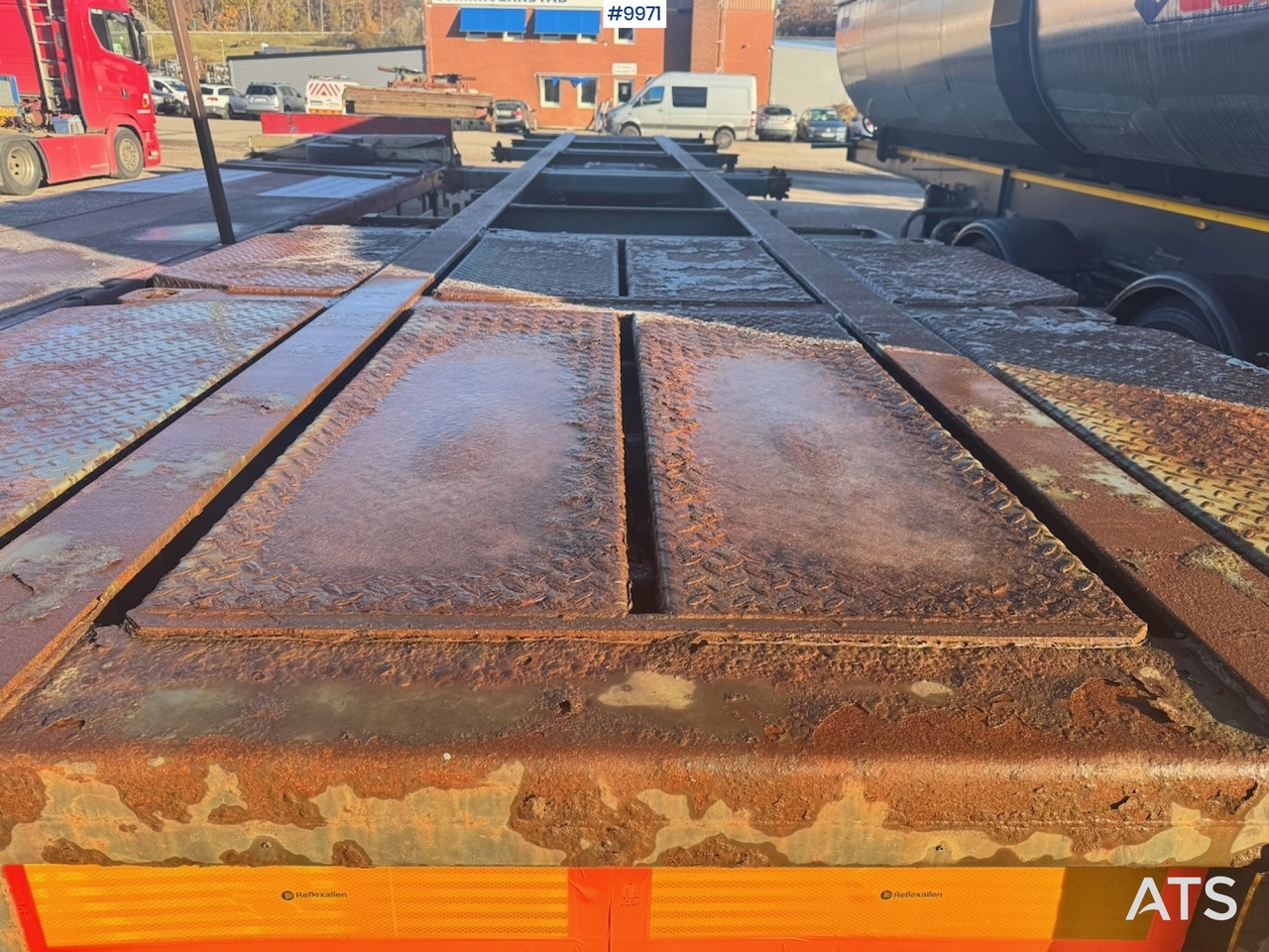 Schweriner CS40 container chassis. - Važiuoklės puspriekabė: foto 4 Schweriner CS40 container chassis. - Važiuoklės puspriekabė: foto 4