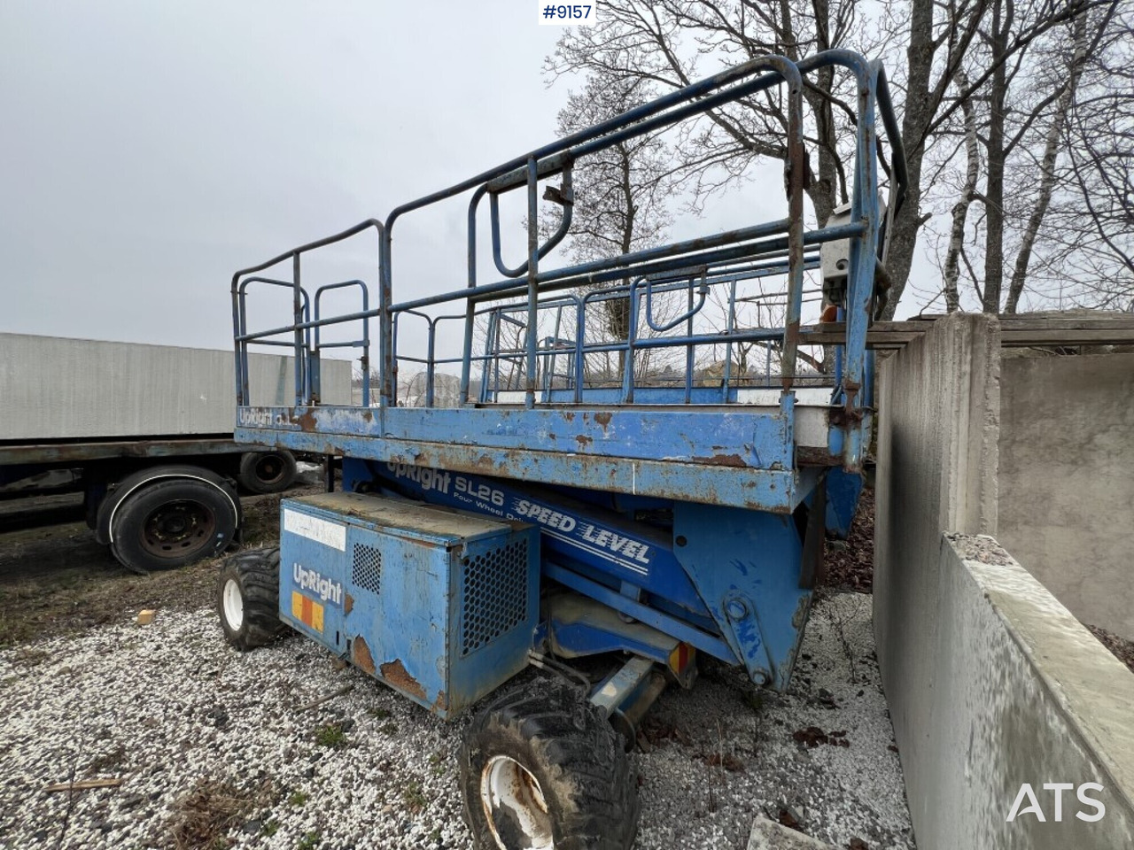 Scissor lift- UpRight SL26 Speed Level - Rep objekt - Žirklinis keltuvas: foto 2 Scissor lift- UpRight SL26 Speed Level - Rep objekt - Žirklinis keltuvas: foto 2