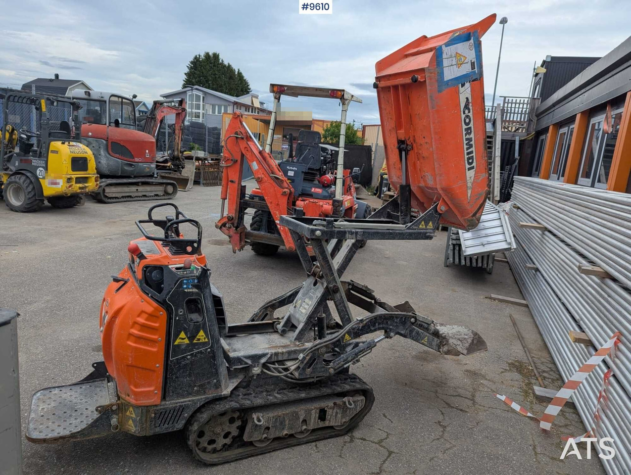 Self-loading and high-tipping dumper - Mini savivartis: foto 2 Self-loading and high-tipping dumper - Mini savivartis: foto 2