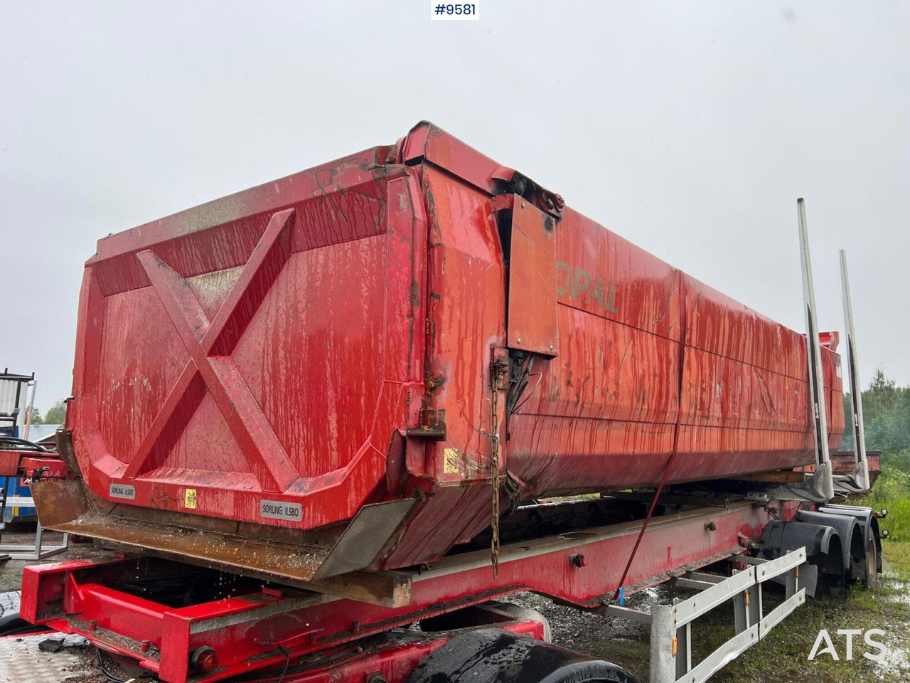 Sorling OPAL tipping trailer - Savivartis priekaba: foto 2 Sorling OPAL tipping trailer - Savivartis priekaba: foto 2