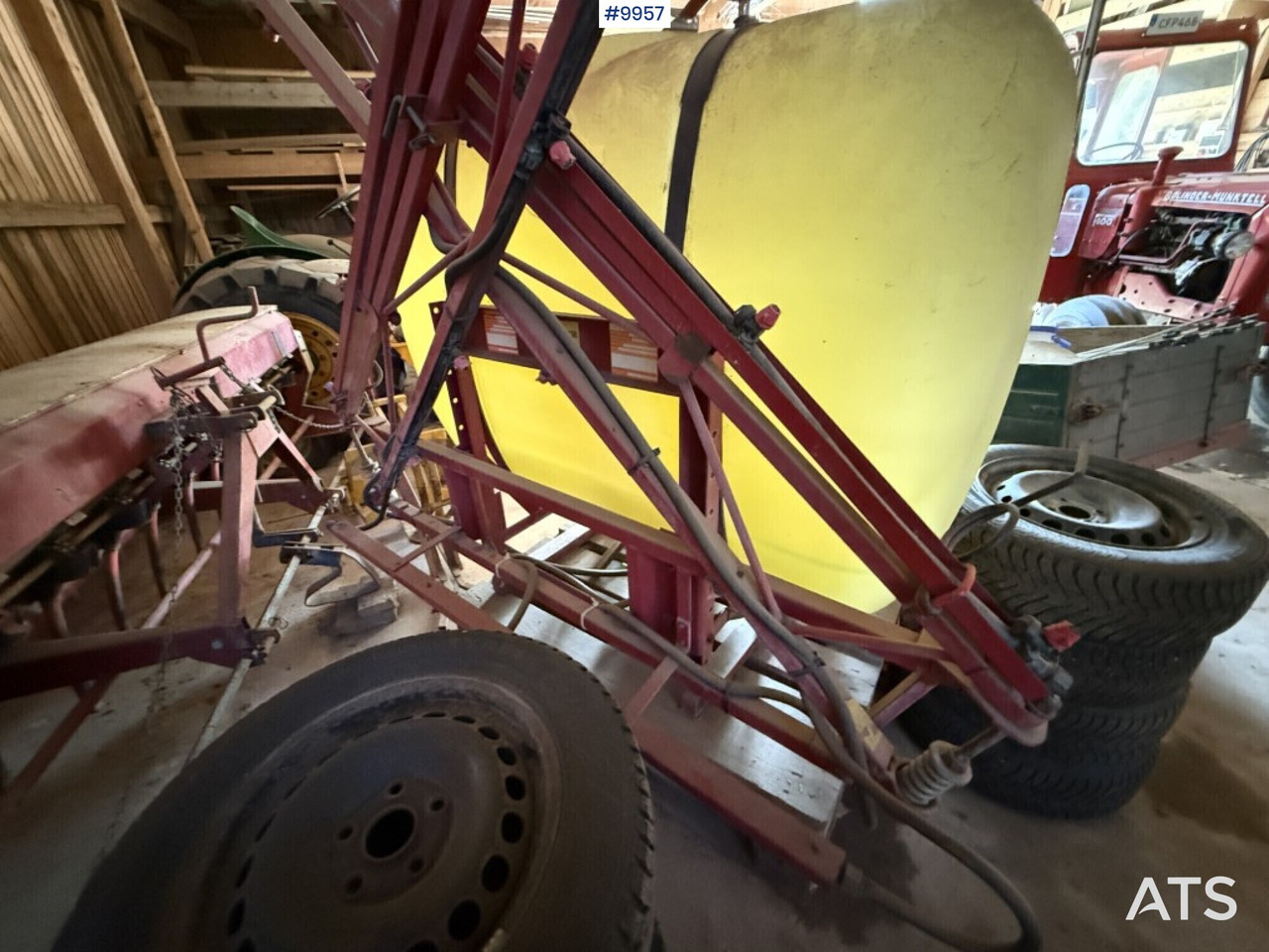 Sprayer Hardi 800L 12m - Pakabinamas purkštuvas: foto 5 Sprayer Hardi 800L 12m - Pakabinamas purkštuvas: foto 5