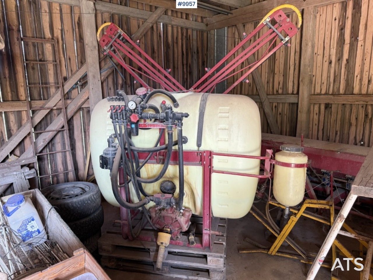 Sprayer Hardi 800L 12m - Pakabinamas purkštuvas: foto 2 Sprayer Hardi 800L 12m - Pakabinamas purkštuvas: foto 2