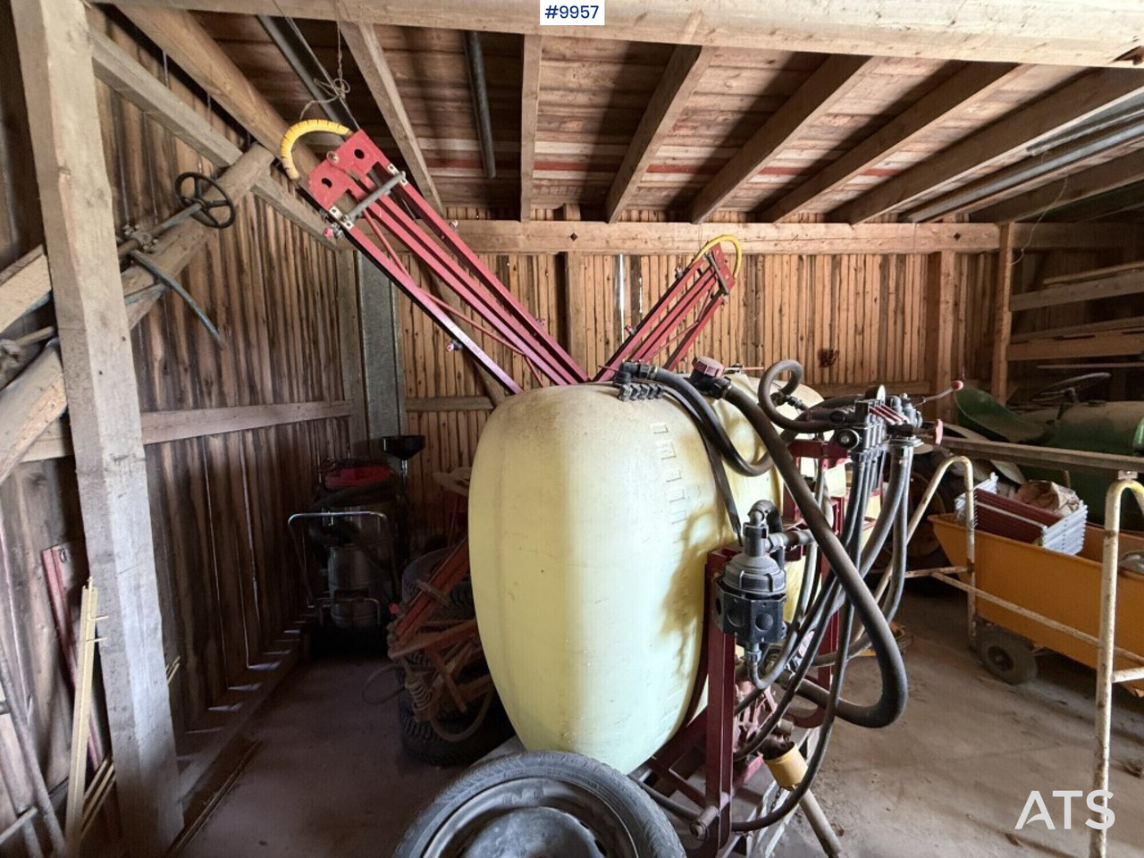 Sprayer Hardi 800L 12m - Pakabinamas purkštuvas: foto 1 Sprayer Hardi 800L 12m - Pakabinamas purkštuvas: foto 1