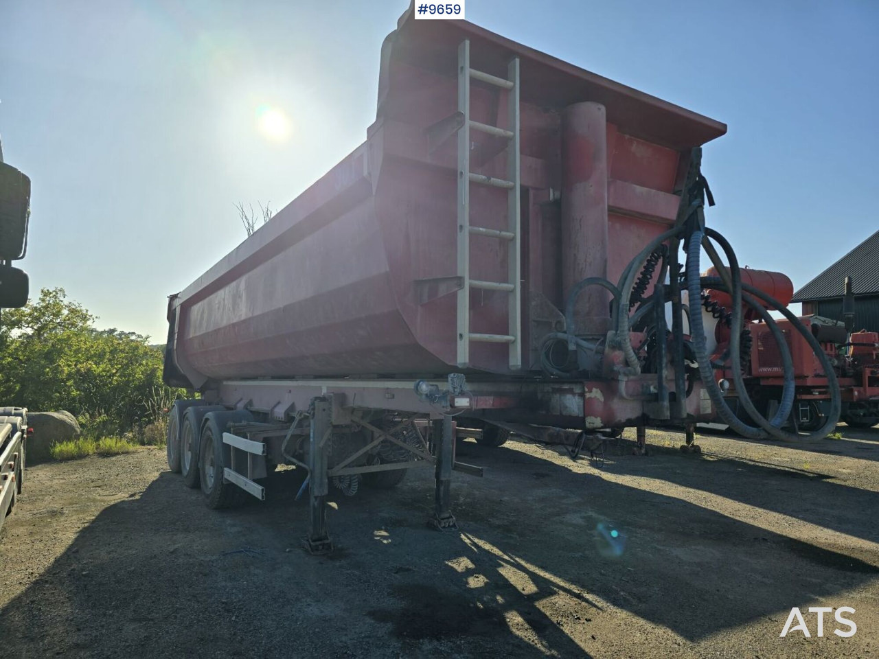 Tipper trailer Damm SE-42T - Savivartis puspriekabė: foto 2 Tipper trailer Damm SE-42T - Savivartis puspriekabė: foto 2