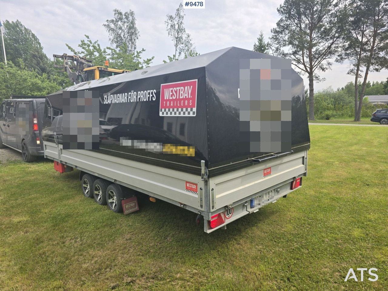 Trailer Agados Adam 15 with tipper and winch - Savivartis priekaba: foto 2 Trailer Agados Adam 15 with tipper and winch - Savivartis priekaba: foto 2