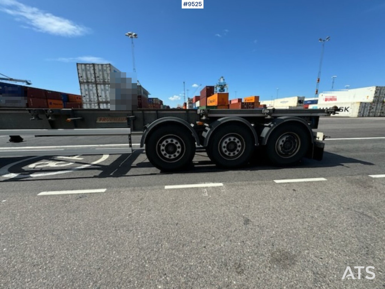 Trailer- FRUEHAUF - Konteineris-vežimus/ Sukeisti kūną puspriekabė: foto 3 Trailer- FRUEHAUF - Konteineris-vežimus/ Sukeisti kūną puspriekabė: foto 3