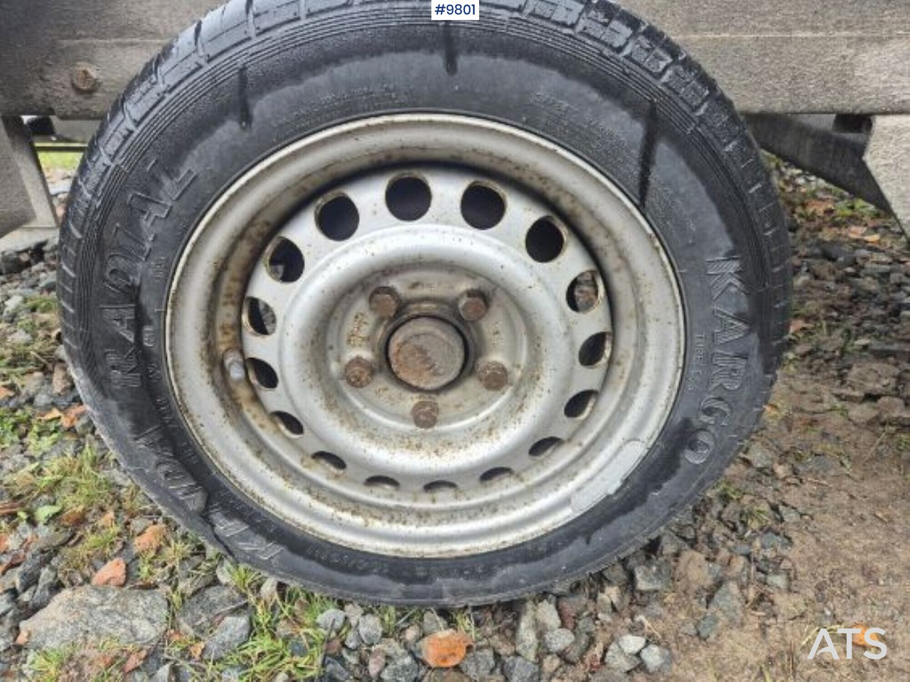 Savivartis priekaba Trailer with tipper Agados Atlas 3500: foto 20 Savivartis priekaba Trailer with tipper Agados Atlas 3500: foto 20