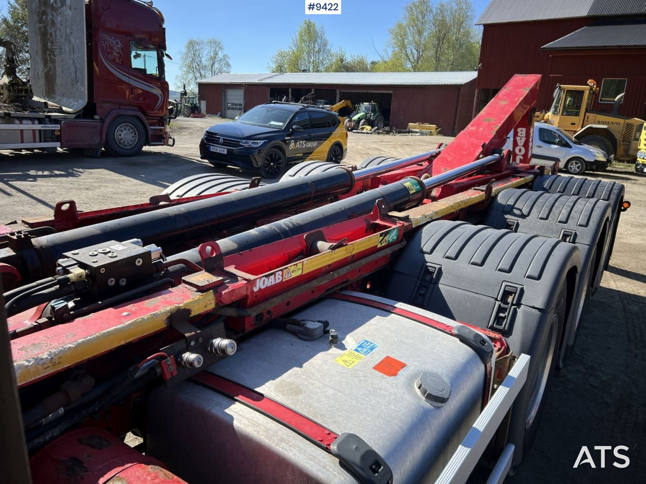 Tridem Hooklift Truck Scania G490 with plow brackets - Hook-lift sunkvežimis: foto 5 Tridem Hooklift Truck Scania G490 with plow brackets - Hook-lift sunkvežimis: foto 5