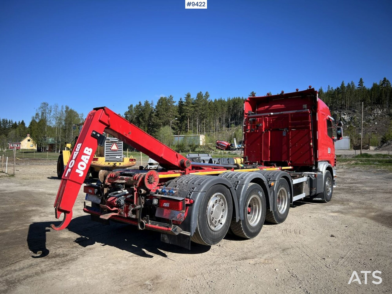 Tridem Hooklift Truck Scania G490 with plow brackets - Hook-lift sunkvežimis: foto 3 Tridem Hooklift Truck Scania G490 with plow brackets - Hook-lift sunkvežimis: foto 3