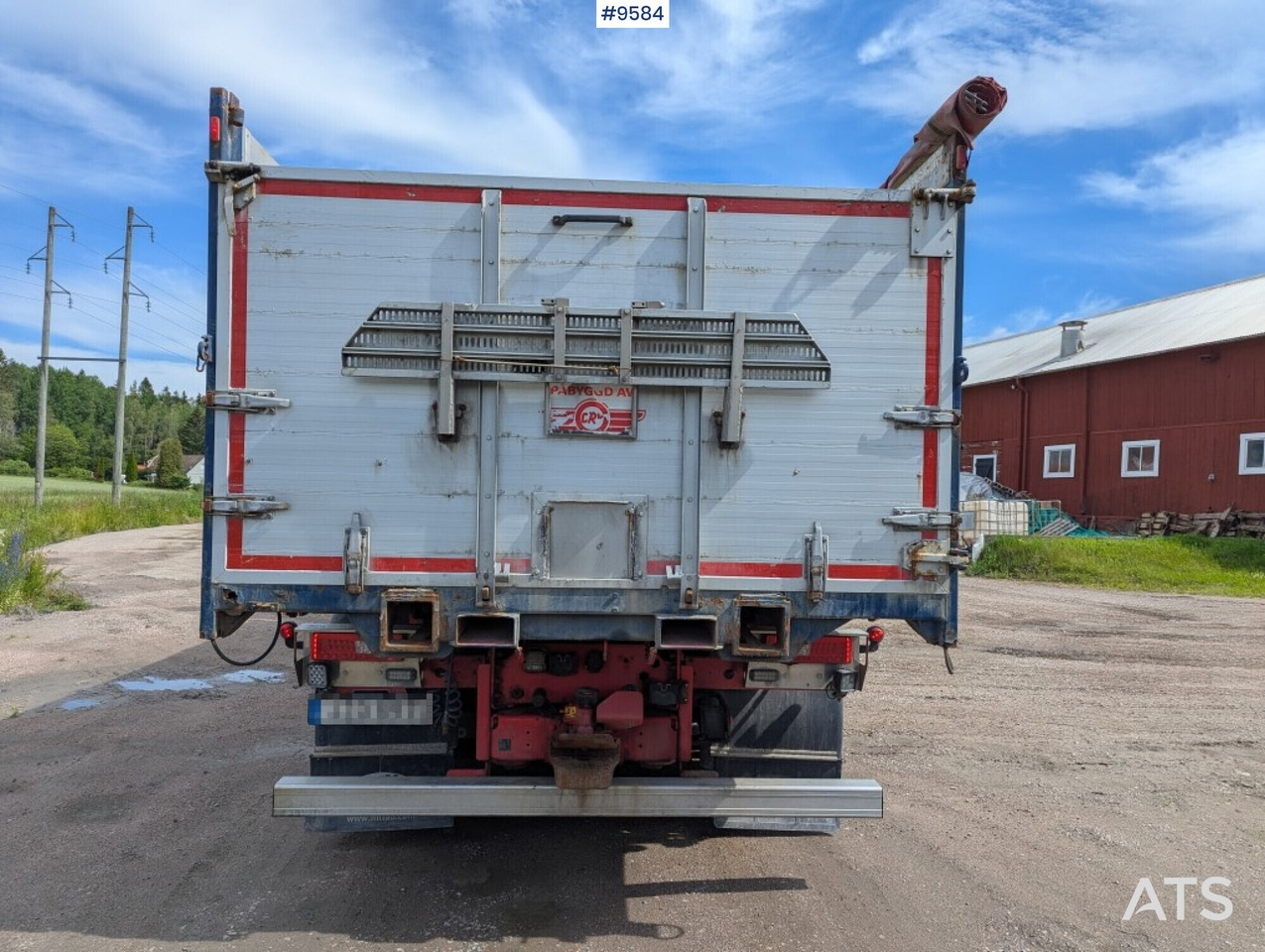 Truck / Grain truck Scania R580 6X2 - Furgonas sunkvežimis: foto 4 Truck / Grain truck Scania R580 6X2 - Furgonas sunkvežimis: foto 4