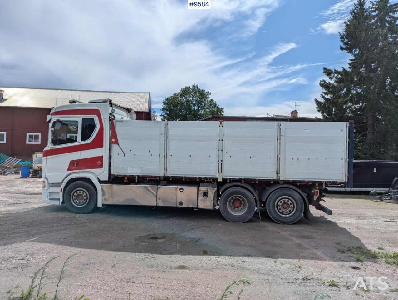 Truck / Grain truck Scania R580 6X2 - Furgonas sunkvežimis: foto 2 Truck / Grain truck Scania R580 6X2 - Furgonas sunkvežimis: foto 2