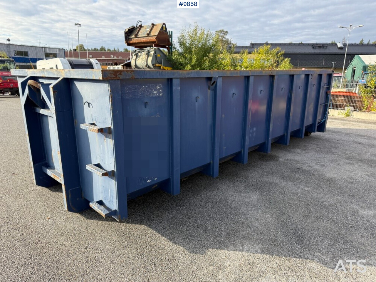 Truck body 20m3 - Užtraukiamas konteineris: foto 1 Truck body 20m3 - Užtraukiamas konteineris: foto 1