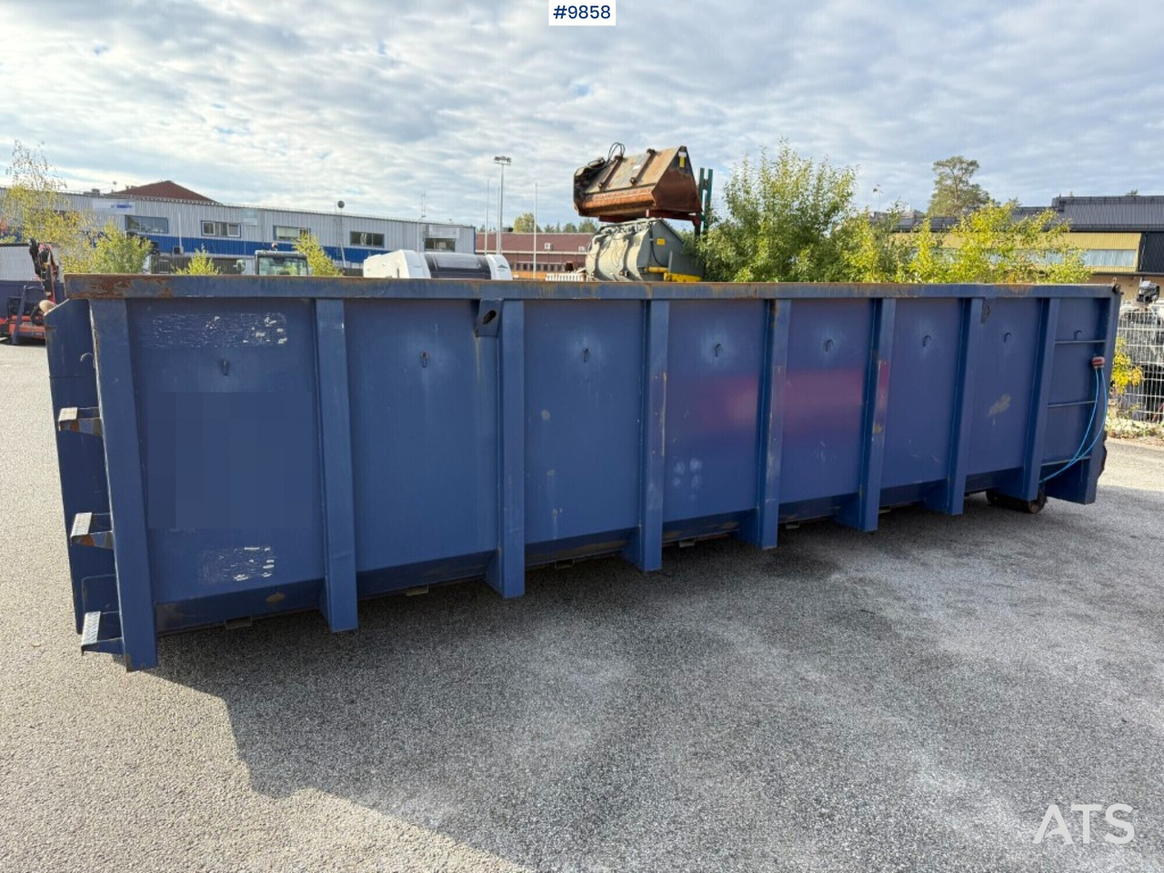 Truck body 20m3 - Užtraukiamas konteineris: foto 2 Truck body 20m3 - Užtraukiamas konteineris: foto 2