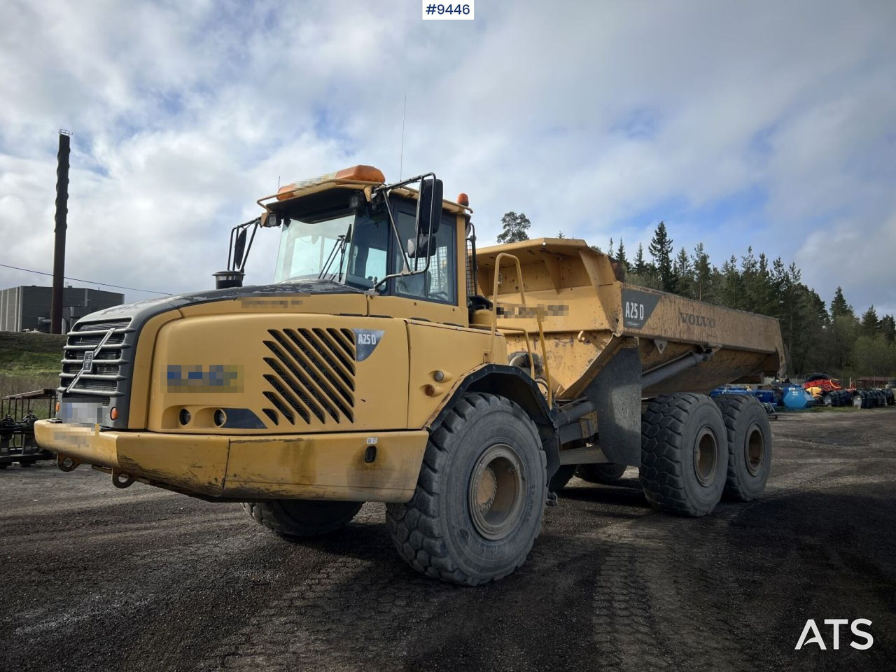 VOLVO A 25 D Dumper - Savivartis: foto 1 VOLVO A 25 D Dumper - Savivartis: foto 1