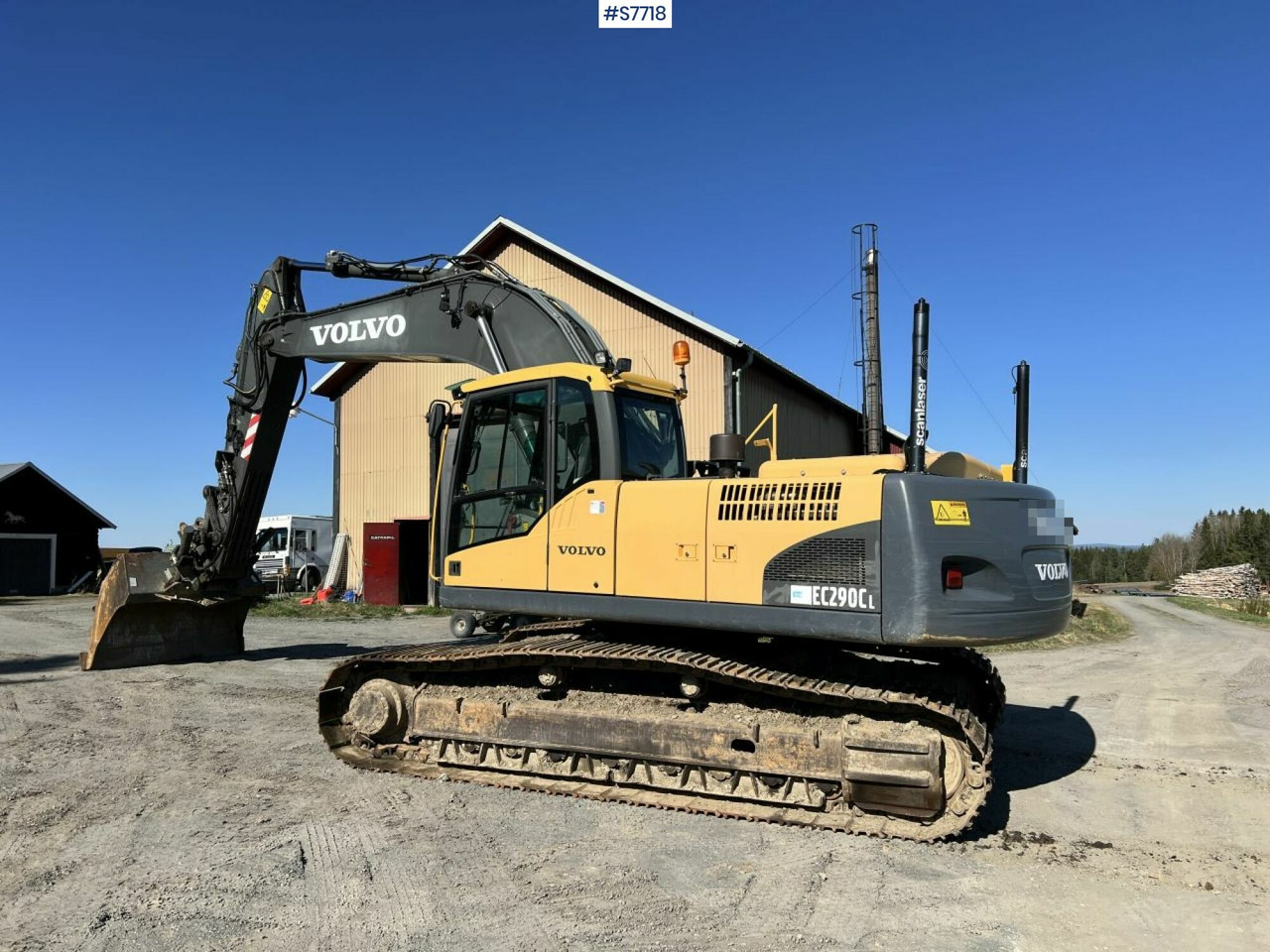 VOLVO EC 290 CL WITH DIGGING SYSTEM AND GEAR (SEE VIDEO) - Ekskavatorius: foto 3 VOLVO EC 290 CL WITH DIGGING SYSTEM AND GEAR (SEE VIDEO) - Ekskavatorius: foto 3