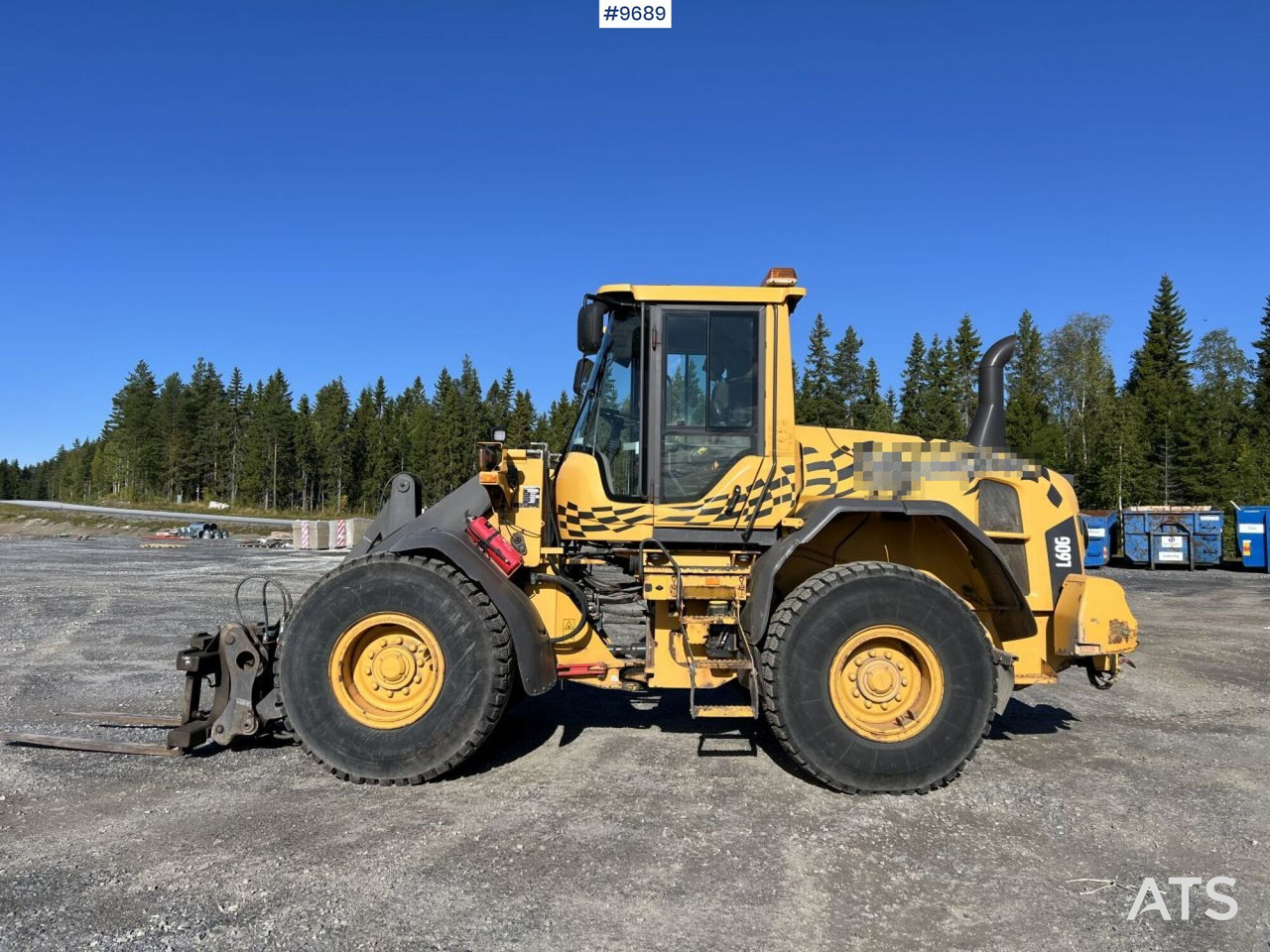 VOLVO L60G Wheel loader with multi-bucket - Ratinis krautuvas: foto 1 VOLVO L60G Wheel loader with multi-bucket - Ratinis krautuvas: foto 1