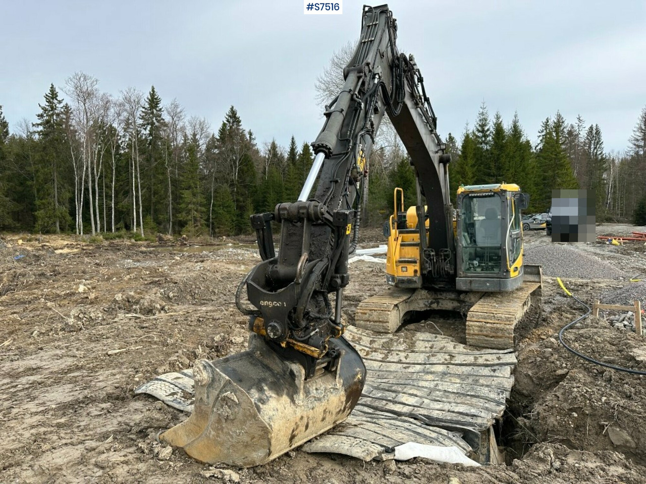 Vikšrinis ekskavatorius Volvo ECR145DL Crawler excavator with rotor and buckets: foto 11
