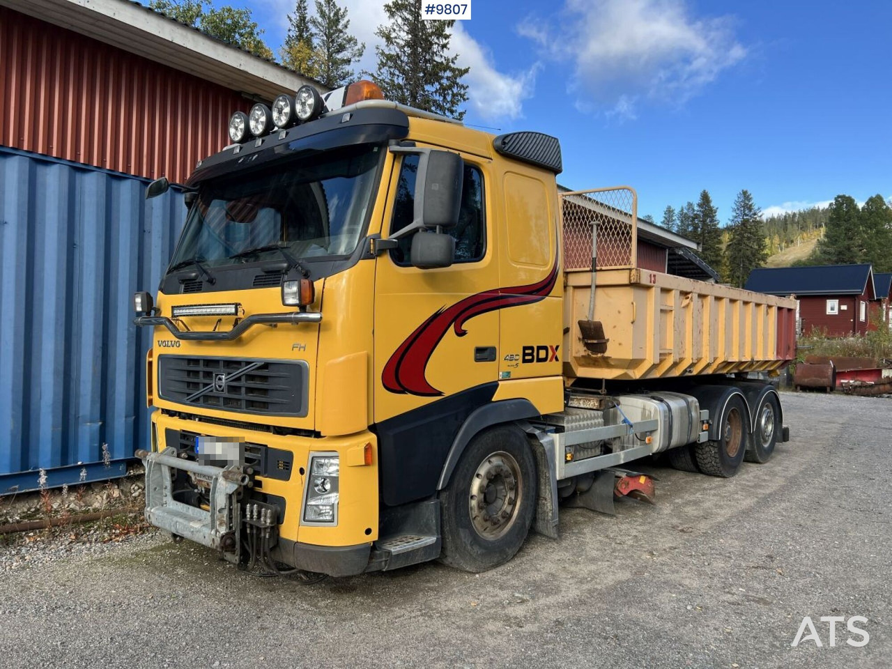 Volvo FH-480 6*2 with LAXO-Quick lock and plow equipment - Savivartis sunkvežimis: foto 1 Volvo FH-480 6*2 with LAXO-Quick lock and plow equipment - Savivartis sunkvežimis: foto 1