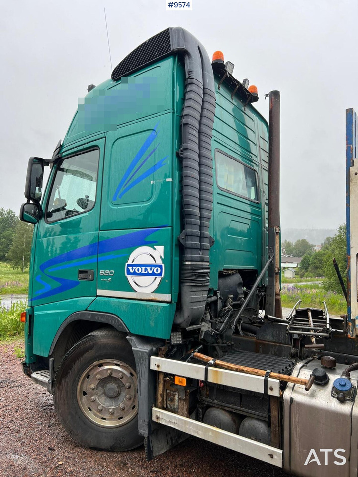 Platforminis/ Bortinis sunkvežimis Volvo FH 520 6X4 Quick lock with flatbed: foto 7