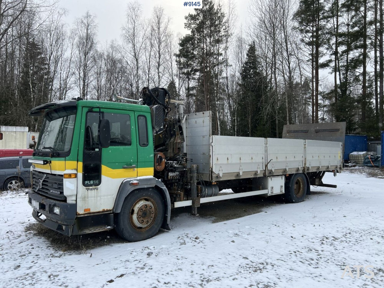 Volvo FL614 4x2 Förlängd med HIAB 105-3 - Sunkvežimis su kranu: foto 1 Volvo FL614 4x2 Förlängd med HIAB 105-3 - Sunkvežimis su kranu: foto 1