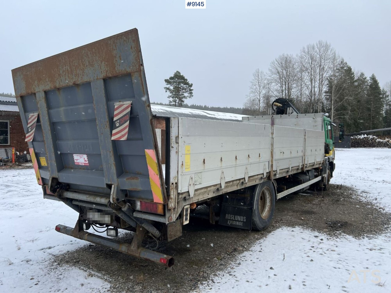 Volvo FL614 4x2 Förlängd med HIAB 105-3 - Sunkvežimis su kranu: foto 4 Volvo FL614 4x2 Förlängd med HIAB 105-3 - Sunkvežimis su kranu: foto 4