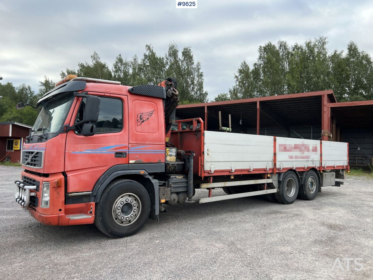 Volvo FM 380 6*2 Crane truck - Sunkvežimis su kranu, Platforminis/ Bortinis sunkvežimis: foto 1 Volvo FM 380 6*2 Crane truck - Sunkvežimis su kranu, Platforminis/ Bortinis sunkvežimis: foto 1
